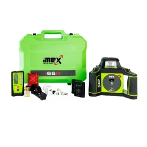 iMEX i66R Rotating Laser Level - <font color="#E23B47">Red Beam</font>