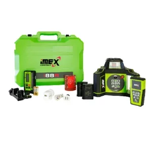 iMEX i88R Rotating Laser Level - <font color="#E23B47">Red Beam</font>