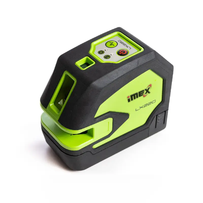 Cross line Laser Level Green Beam iMEX LX22G Series II