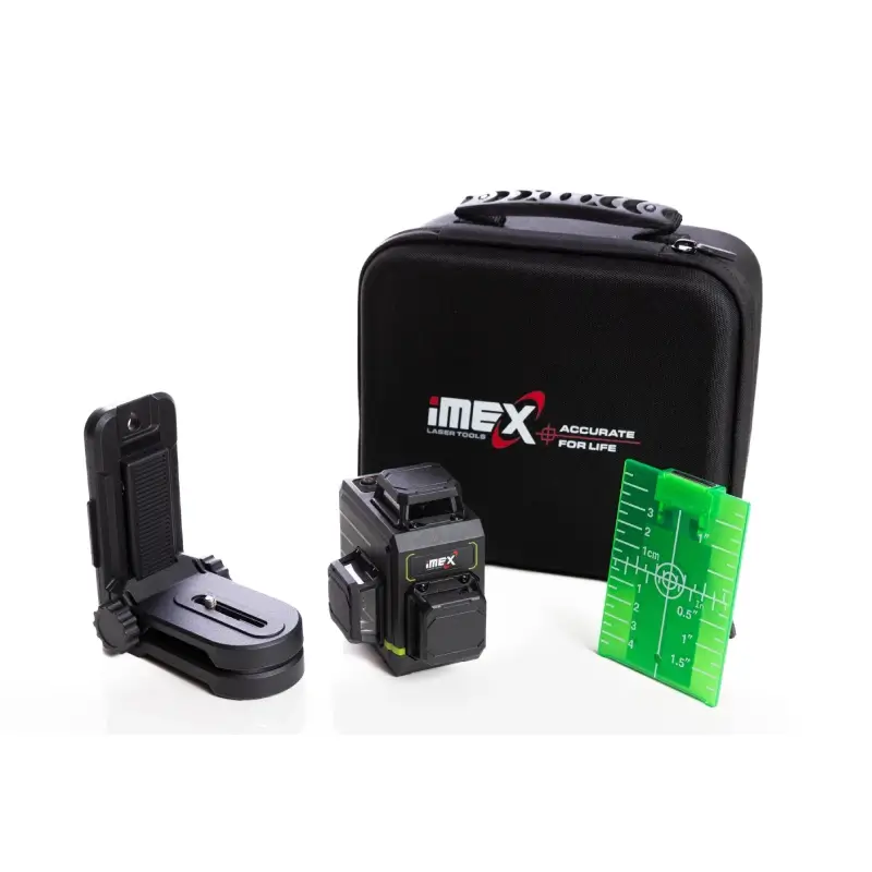 NEW iMEX ELX3 Mini 3D Multi-line Laser | iMEX Laser Levels