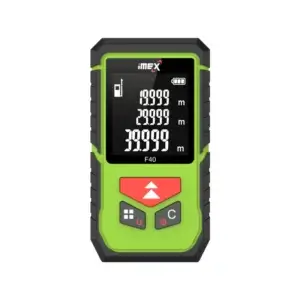 iMEX Red Beam Laser Distance Meter 40m